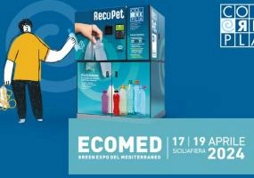 Ecomed, COREPLA presenta RecoPet al Green Expo del Mediterraneo