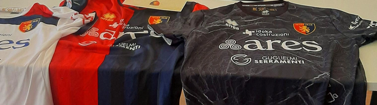 Il Potenza Calcio presto in campo con nuove maglie in plastica riciclata