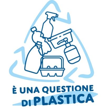Logo progetto didattico è una questione di plastica